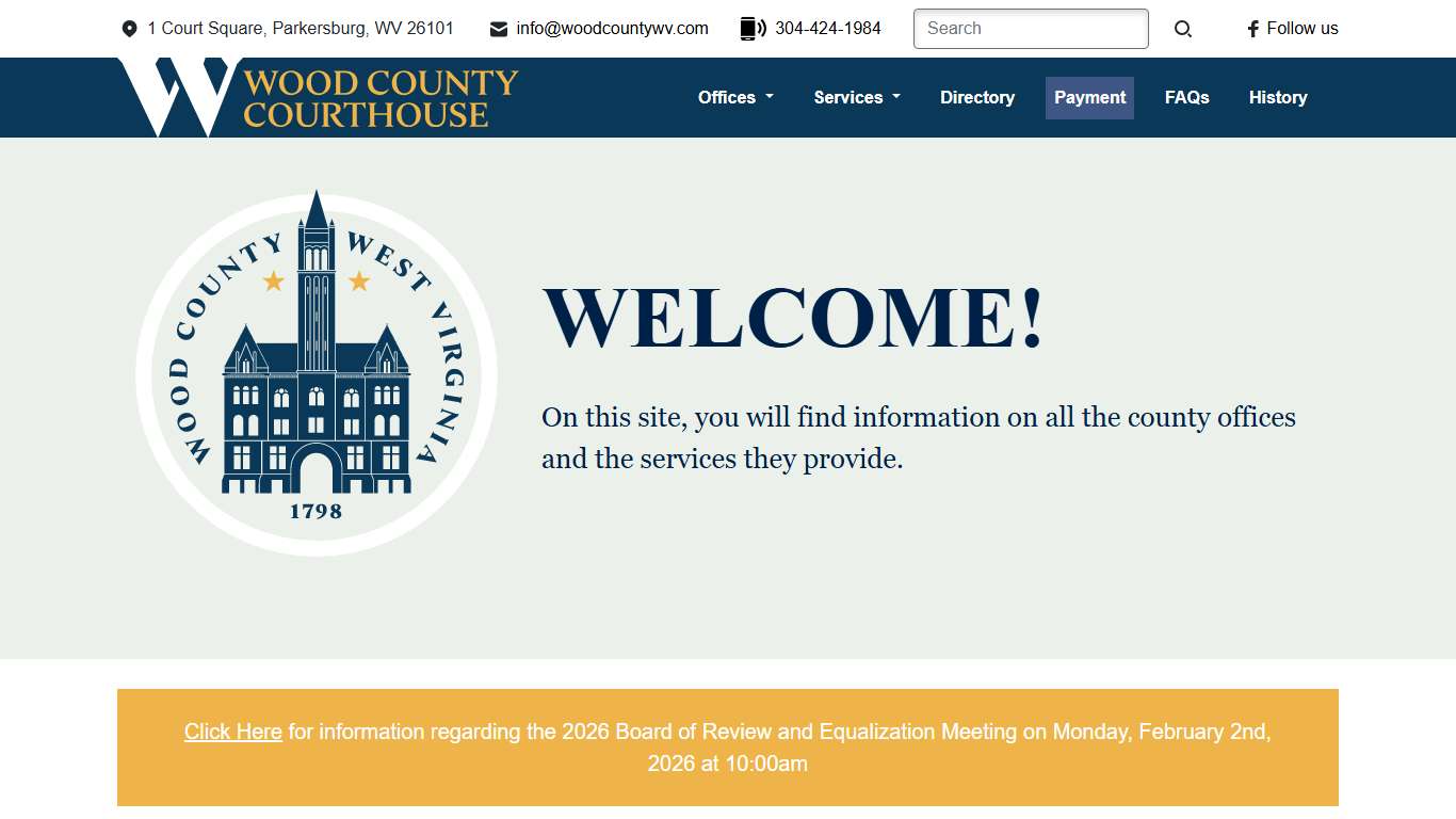 Wood County WV - Welcome to Wood County WV